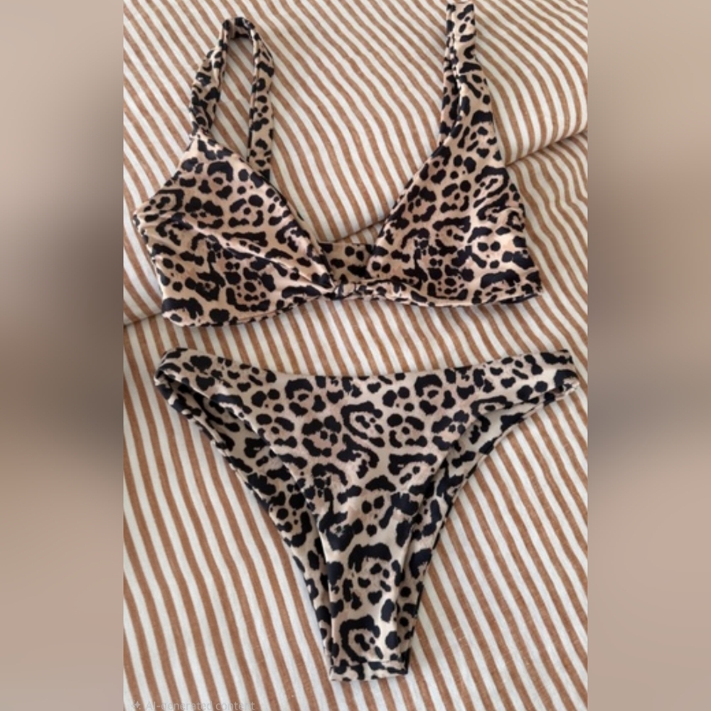 Skatie Animal Print Bikini